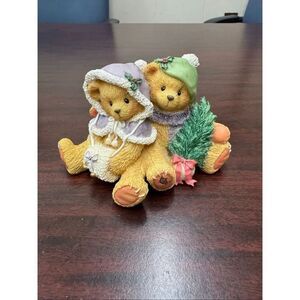 Cherished Teddies Cheryl & Carl “Wishing You A Cozy Christmas” Figure